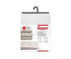 Rayen - Bolsa al vacÃ­o para ropa. Funda para guardar ropa al vacÃ­o. Talla L 80x100 cm. Transparente