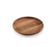Zassenhaus Acacia Wood 55986 - Plato de madera de acacia natural