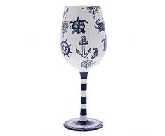Lolita 6000022 - Copa de vino, multicolor