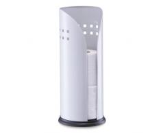 Zeller 18705 - Soporte para papel higiÃ©nico (metal, 14,5 x 34,5 cm), color blanco
