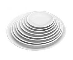 Lacor 62762 - Bandeja redonda melamina d.200x25 mediana