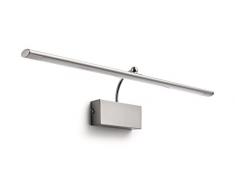 Philips Lighting Philips myLiving Mahogany - Aplique de pared, LED integrado, consume 10 W, luz blanca cálida, no regulable, Cromada mate,
