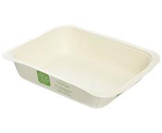 Mazali E instrucciones para hacer biodegradables y aptas para patata bandeja