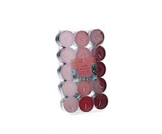 MAGIC LIGHTS Velas Perfumadas, Rojo, 360 Gr