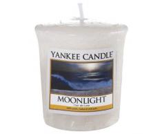 Yankee Candle 1507666E - 49 g Luz de Luna Vela Votiva, Cera, Color Gris, 4.6x4.5x5 cm