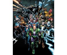 DC Comics Justice League Forever Evil - Lienzo impreso (60 x 80 cm)
