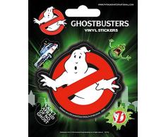 Ghostbusters - Adhesivo de Vinilo, de Papel, Multicolor, 10 x 12,5 cm