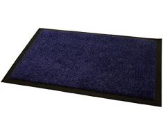 SF Felpudo de Entrada Interior Resistente para Grandes Suciedad, 60 x 90 cm, Color Azul. Fabricado en Europa Occidental.