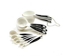 Norpro Grip-EZ 12Â Piezas Taza de mediciÃ³n Cuchara Set