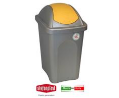 Stefanplast Papelera Basculante LT.60Â Silver/Cop. GI