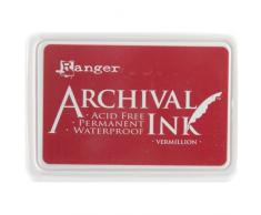 Ranger Archival Vermillion - Almohadilla de tinta, color rosa
