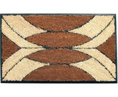 Coco&Coir | Felpudo de coco natural | Antideslizante | Ecologico | Felpudo interior y exterior | 45 x 75 cm