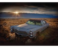 CaÃ±a de Pescar Edwards 60 x 80 cm Ãºltima luz - Keeler California ImpresiÃ³n de Lienzo