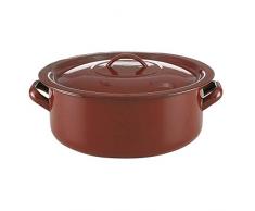 Quid Clasico Esmalte Cacerola Acero Esmaltado 26cm - 6l