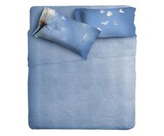 Ipersan - Soplador Completo fotogrÃ¡fico, Fine-Art, algodÃ³n orgÃ¡nico, Azul, para Cama de Matrimonio