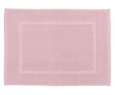 Wenko Allstar Alfombra de baño de terry Zen rosa 60 x 40 cm - Alfombra de ducha, Algodón, 60 x 40 cm, Rosa