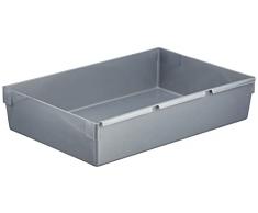 CURVER Papelera 03421-087-00 Sistema de cajones-Eteiler tamaño 5, Plata