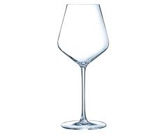 Cristal DArques Paris Collection Ultime â 6 vasos de pie de 47 cl de cristal â Brillo, transparencia y alta resistencia â Fabricado en Francia â Embalaje reforzado, adecuado para la venta online