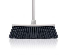 Mery 0734.01 Escoba Superficies delicadas, Polipropileno, Gris, 27x4,5x11 cm