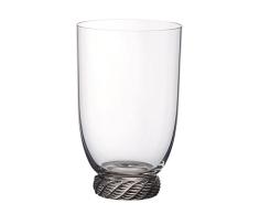 Villeroy & Boch Montauk Sand Vaso, 560 ml, Vidrio de cristal, Transparente, Beige