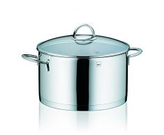 kela Cailin Cubiertos Salsas Olla, Acero Inoxidable, Plata Brillante, 24 cm