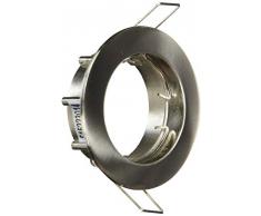 Luxiona 0148/91 - DOWNLIGHT FIJO NIQUEL SATINADO FIXED-SATIN NICKEL
