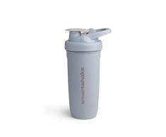 Smartshake Reforce - Vaso mezclador de botellas de acero inoxidable con capacidad de 30 onzas, color gris, 900 ml