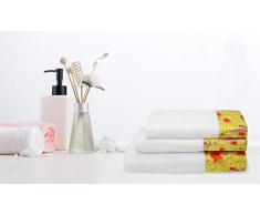 MB HOME SD25 MB Set de Suaves Toallas 1+1, 100Â % AlgodÃ³n, 40 X 60 Cm + 60 X 100 Cm