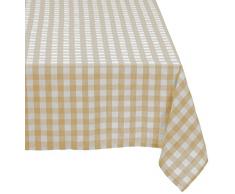 Cassa Luyton Cuba Mantel resinado Algodón-Poliéster, Beige 40x30x2 cm