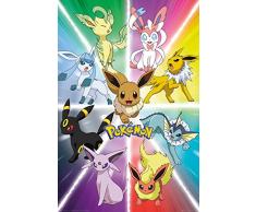 GB Eye Eevee Evolution Pokemon - Póster maxi