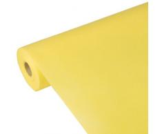 Papstar Mantel, Material Aterciopelado, Amarillo, 12 x 12 x 118 cm