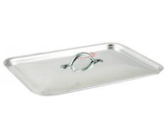 Ollas Cubierta Agnelli para Tostador Rectangular, BLTF Aluminio, Plata, 32X23 cm