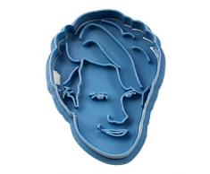 Cuticuter Doctor Who Matt Smith Cortador de Galletas, Azul, 8x7x1.5 cm