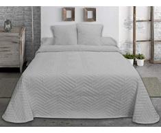 Javier Larrainzar - Colcha Bouti Espiga Cama 135 - Color Gris