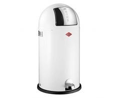 WESCO 177 731-01 - Cubo de la Basura con Pedal, Color Blanco