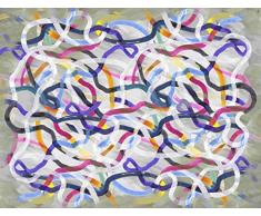 Vilber New Look Metropolis Alfombra, Vinilo, Multicolor, 153x200x0.2cm