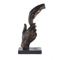 Casablanca - Escultura Decorativa - Two Hands - Poli - 29 x 13 x 8 cm