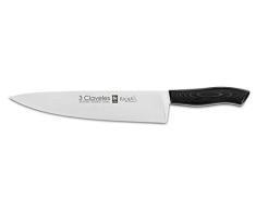 3 Claveles Rioja - Cuchillo para cocinero, 25 cm, 10 pulgadas
