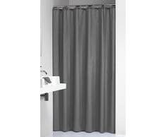 Sealskin Cortina de Ducha Madeira, 120 x 200 cm, Poliéster, Gris