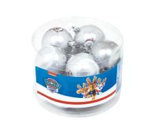 ARDITEX PW14027 Pack de 10 Bolas Ã¡rbol de Navidad diÃ¡metro 6cm. de Nickelodeon-Patrulla Canina