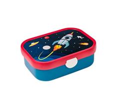 Mepal - Fiambrera Campus - Bento Box para Niños - Lonchera con Compartimento Bento y Tenedor - Fiambrera con Cierre de Clip - Sin BPA y apta para Lavavajillas - 750 ml - Space
