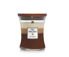 WoodWick Hourglass Vela AromÃ¡tica en Tarro Mediano, Multicolor (CafÃ© Sweets), 275g
