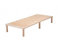 Gigapur G1Â 29005Â Cama, colecho, Abedul Capa de Madera, Cama Marco Soporta hasta 195Â kg, Natural