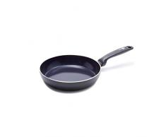 GreenPan Torino SartÃ©n de CerÃ¡mica Antiadherente Saludable de 20 cm, Libre de PFAS, Apta para InducciÃ³n, Apta para Horno hasta 160Â°C, Apta para Lavavajillas, Negra