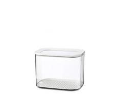 Mepal - Recipientes para Alimentos Modula - Tapers Transparente para Comida con Tapa - Organizador de Cocina y Caja de Almacenamiento de PlÃ¡stico - Apilable y HermÃ©tico - 4500 ml - White