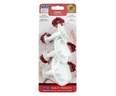 PME - Cortador de émbolo (3 Piezas, 21,5 x 9,1 x 6 cm), Color Blanco