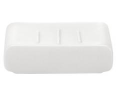 Kleine Wolke 5066100853 Cubic - Jabonera, Color Blanco