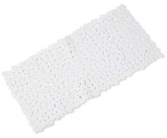 Spirella colección Riverstone, Alfombrilla de Ducha 75 x 36,PVC,Blanco