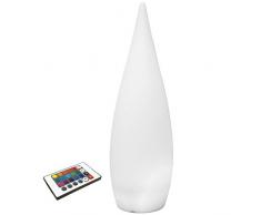 LED Proyección/ – Lámpara de pie, lámpara LED, en el suelo cono lámpara, cono lámpara, cono – tropfenförmig 80 cm de alto