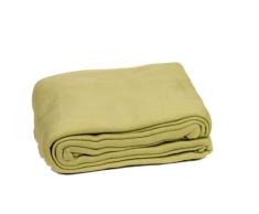 Comptoir du Linge POL26VER - Manta para Cama, 2 Personas XL, Color Verde